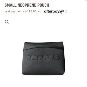NEW SKIMS Small Neoprene Pouch